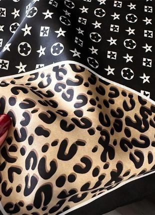 Хустка хустинка бандана на голову пов'язка на сумку на шию косинка платочек платок 12236