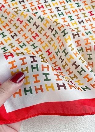 Хустка хустинка бандана на голову пов'язка на сумку на шию косинка платочек платок 12237