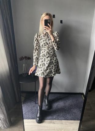 Платье/платье в цветок/ платье в цветочный принт