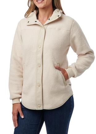 Пальто женское 5.11 tactical frances fleece coat s vanilla3 фото