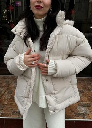 Пуховик пояс в комплекте