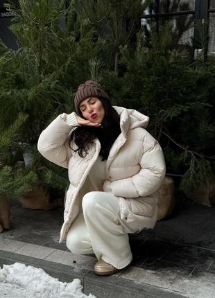 Пуховик пояс в комплекте