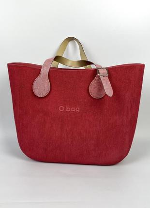 Сумка o bag оригинал красный obg13 italy 🇮🇹