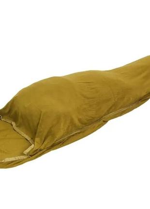 Спальний мішок sturm mil-tec fleece sleeping bagcoyote2 фото