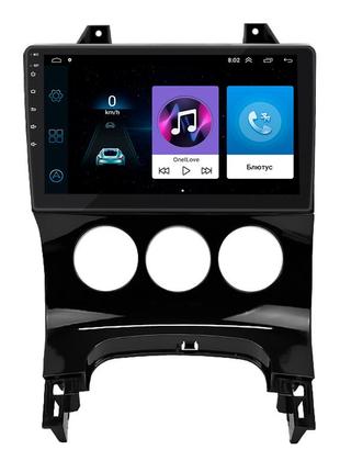 Штатная магнитола lesko для peugeot 5008 i 2009-2013 экран 9" 1/16gb wi-fi gps base пежо 5шт