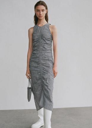 Платье миди zara