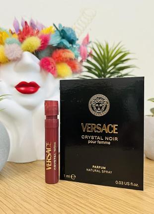 Оригинал пробник парфюм духи versace crystal noir