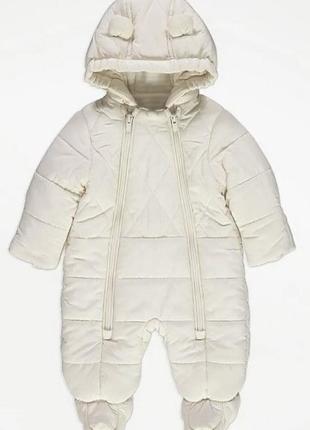 Демисезонный комбинезон george 6-9м
