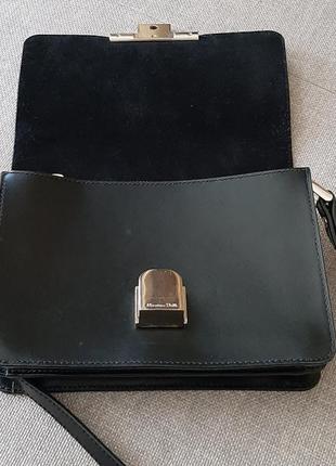 Сумка кожаная massimo dutti