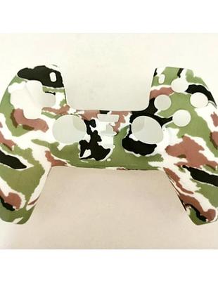 Силіконовий чохол для джойстика sony playstation ps5 + накладки на аналогові стіки