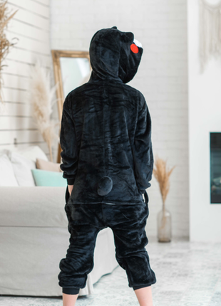 Пижама кигуруми детская медведь кумамон2 фото