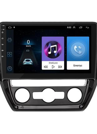 Штатная магнитола lesko для volkswagen jetta vi рестайлинг 2014-2018 экран 10" 1/16gb wi-fi gps base 4шт