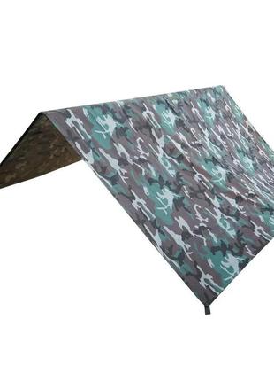 Тент тарпаулиновый sturm mil-tec tarpaulin 220 см х 300 см woodland