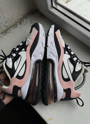 Кроссовки nike air max 1 pink wolf skin pack 270 react6 фото