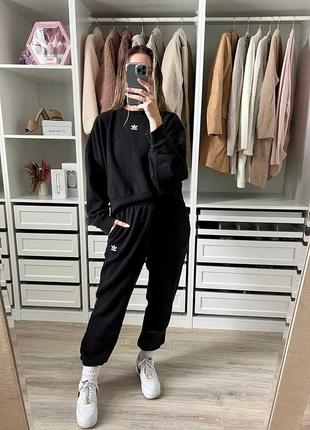Теплий костюм на флісі adidas originals оригінал
