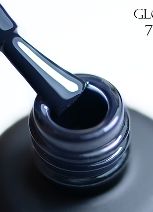 Гель-лак gloss 713 (чорно-синій), 11 мл