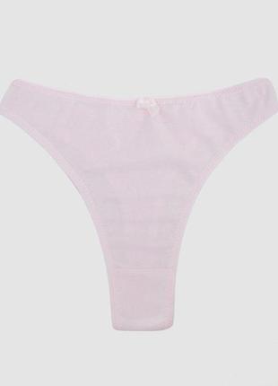 Труси жіночі тонг, колір рожевий, 242r088