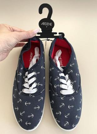 Сині кеди з якорями ardene