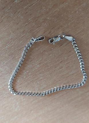 Браслет серебро