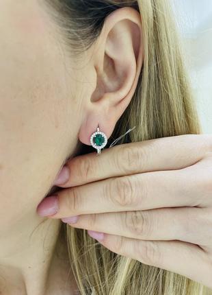 Серебряные серьги 925 проба