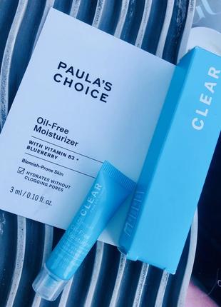 Paula's choice - oil - free moisturizer - легкий увлажняющий крем