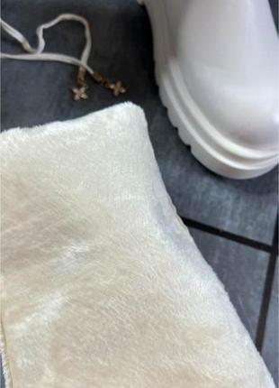 Ботфорти білі єврозима