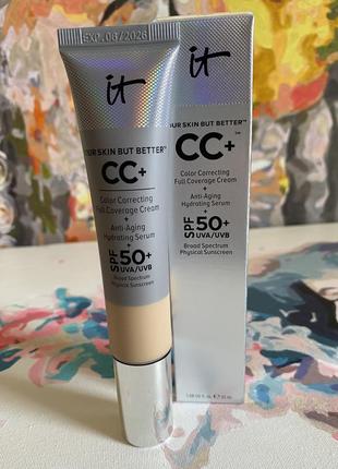 Cc-крем для обличчя it cosmetics spf50