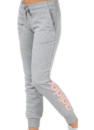 Серые спортивные штаны джоггеры adidas