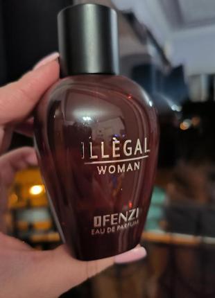 Jfenzi illegal woman парфюмированная вода женская, 100 мл
