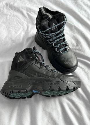 Жіночі черевики nike acg zoom gaiadome gore-tex 'triple black'