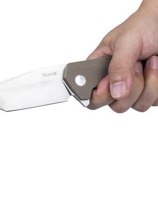Нож складной ruike p138-w tan3 фото