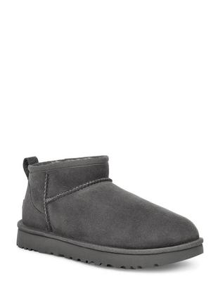 Женские угги ugg ultra mini w1116109 grey оригинал