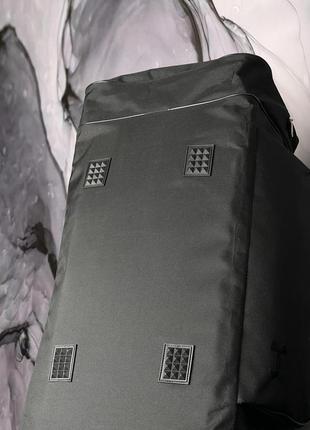 Дорожня сумка under armour чорна, чорне лого (вел.)6 фото