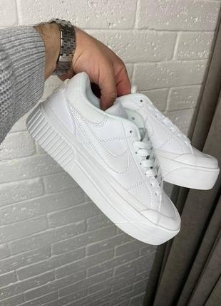 Женские кроссовки белые найк, nike court legacy low white, жаркие бельлые кроссовки найк