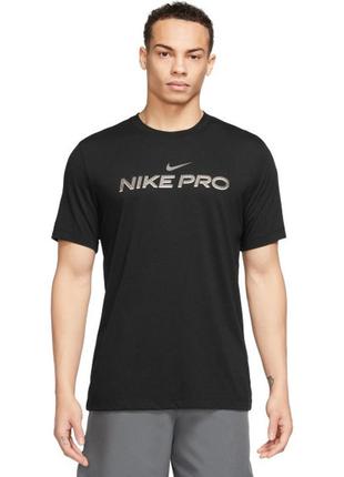 Футболка майка nike pro dri-fit tee (fj2393-010) оригінал!