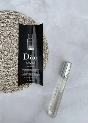 Парфюмированная вода мужская dior sauvage 20 мл
