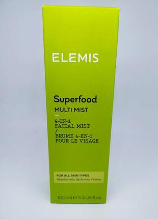 Спрей для обличчя 4-в-1 elemis superfood kefir-tea multi mist3 фото