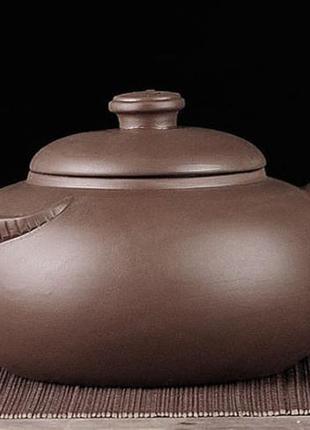 Чайник чайный бык коричневый 600мл.