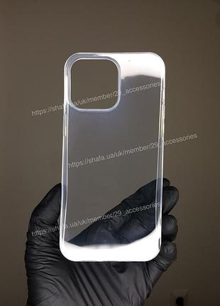Прозрачный тонкий чехол на iphone 14 / 14 pro max / 15 / 15 plus + / 13 pro и другие модели!