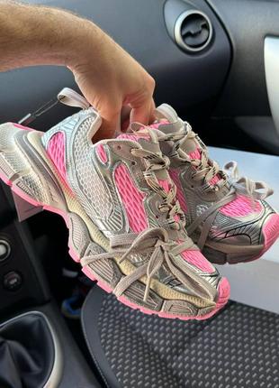 Balеncіaga 3xl grey pink кросівки