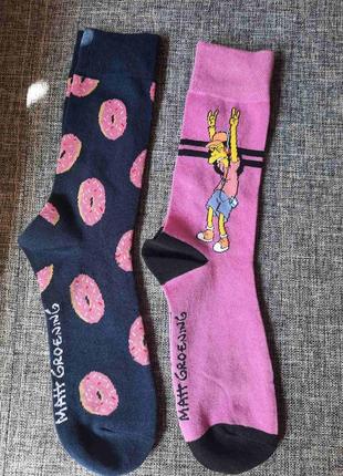 Шкарпетки  simpsons primark eur 41-44