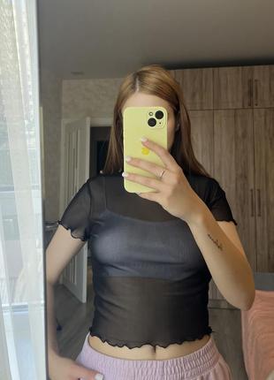 Топ сітка базовий чорний