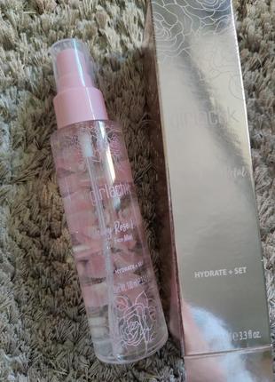Мист для лица girlactik с розовой водой и гиалуроновой кислотой 100 мл