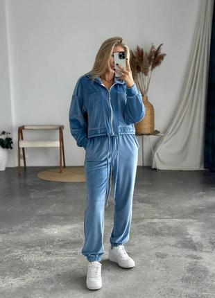 Велюровый костюм, 7 цветов