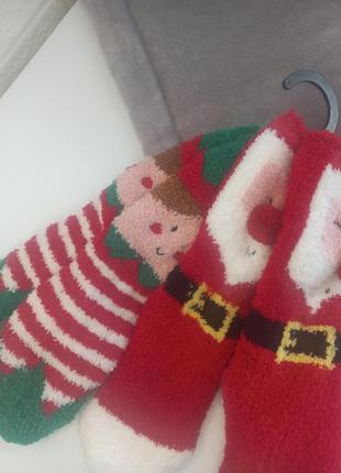 Новорічні носочки, носки зимові