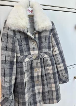 Пальто blumarine тепле на дівчинку