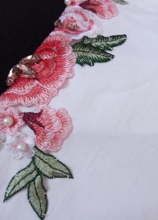 Джинсы белые 8