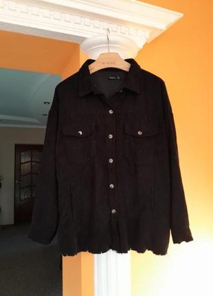 Сорочка вельвет boohoo