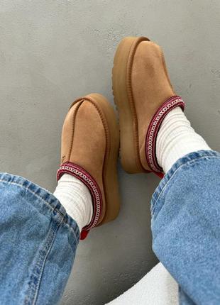 Угги уггі уги угі ugg tasman platform chestnut