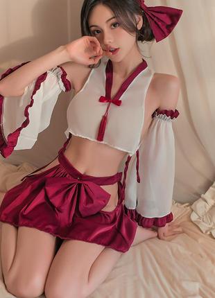 Сексуальний комплект в китайському стилі для рольових ігор для ролевых игр 3121